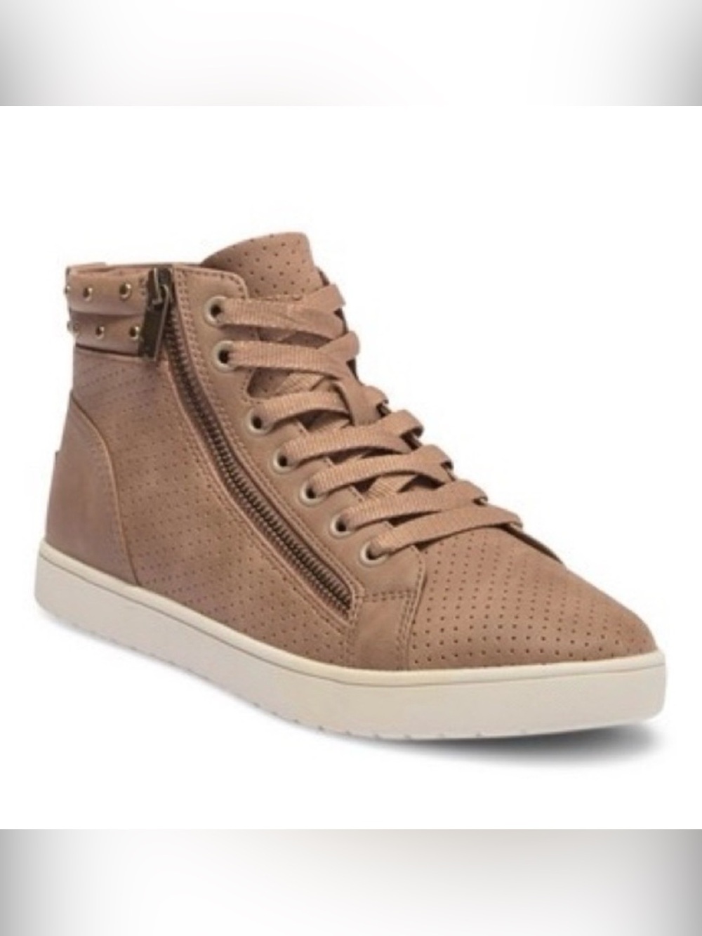 Koolaburra Kayleigh Taupe High-Top Sneakers